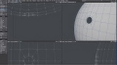 LightWave Model - Sphere, Hole #2