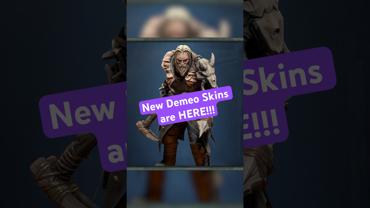 New Demeo skins are HERE! Time to climb those ranks again🛡️🎲