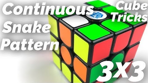 Continuous Snake 3x3 Pattern Trick