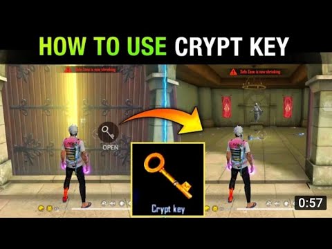How To Use Crypt Key|🤔🧐 - YouTube