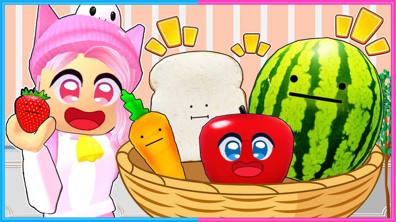 大流行している食べ物を集めるロブロックスが面白い🤣😁【 ロブロックス / Roblox  】