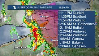 7 Weather Forecast, 11pm, Tuesday, June 16