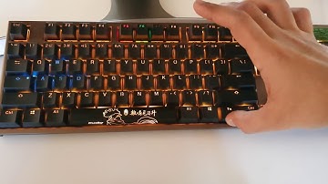 Ducky YOTR Edition RGB effects