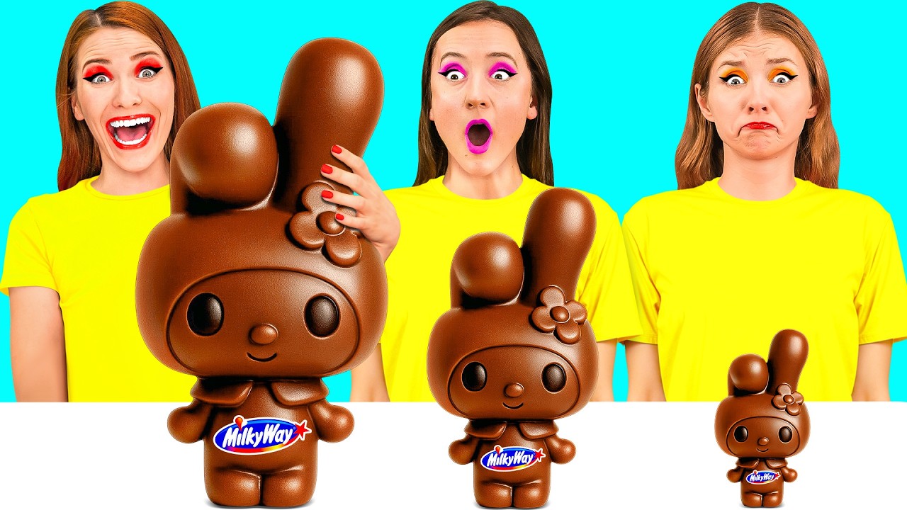 Большая, Средняя или Маленькая Тарелка Челлендж | Секреты и Гаджеты для Кухни от 4Teen Challenge