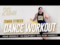 20 Minute ZUMBA Fitness | Dance Fitness | Home Workout | Full Body/No Equipment