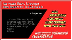 Caraku ! Membuat Kartu Telkomsel Jadi SAKTI Hanya dengan Dial - Durasi: 8.35. Caraku ! Membuat Kartu Telkomsel Jadi SAKTI Hanya dengan Dial - Durasi: 8.35.
