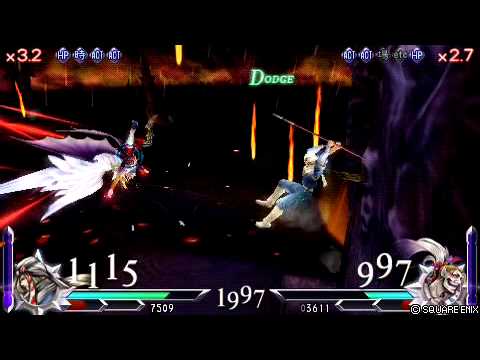 DISSIDIA FINAL FANTASY 012 凱因 VS 小丑