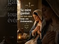 Marie gardait tout dans son cœur.#marie #viergemarie #foi #dieu #jesus #evangile #catholique #priere