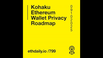 Kohaku Ethereum Wallet Privacy Roadmap