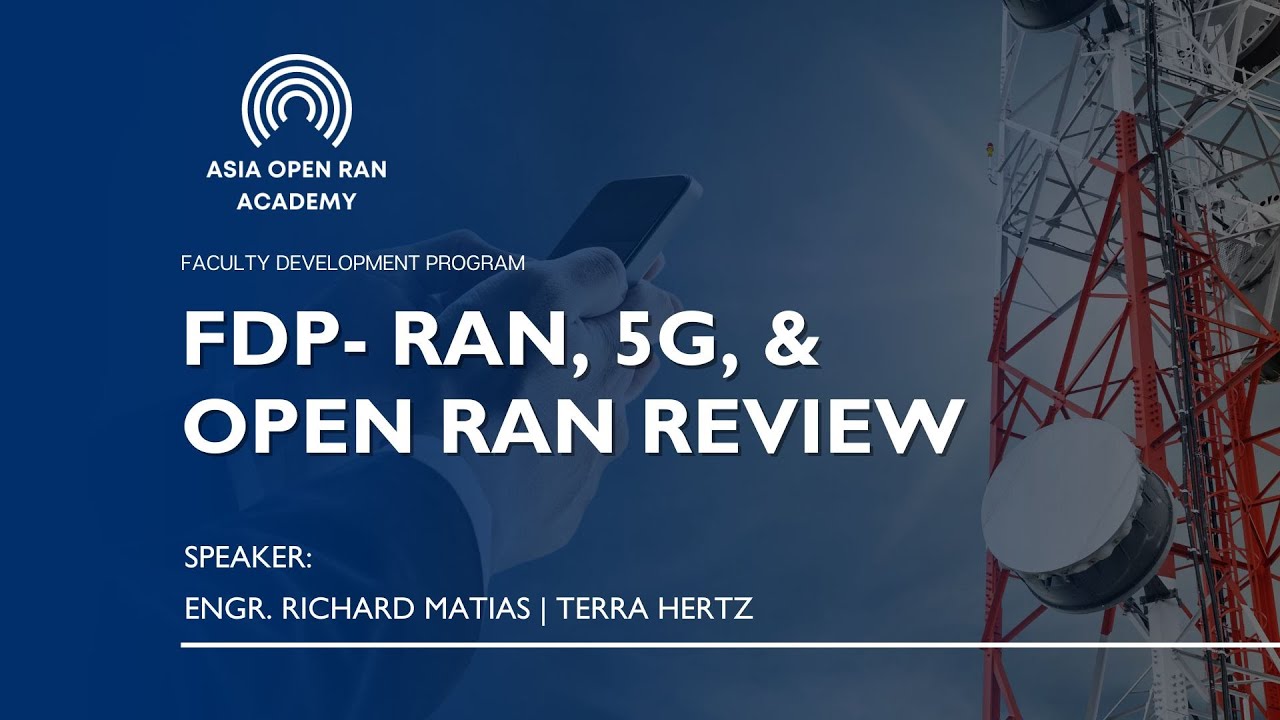 FDP RAN, 5G, & Open RAN Review - YouTube