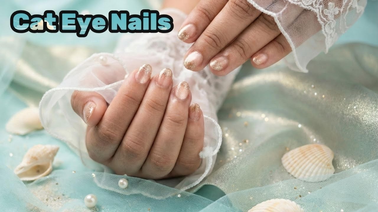 Cat Eye Nails  I Reshma's Nail Studio