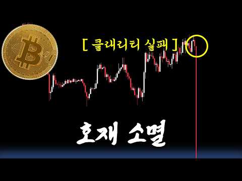비트코인전망, 클래리티 호재 소멸 (대응전략 공개)