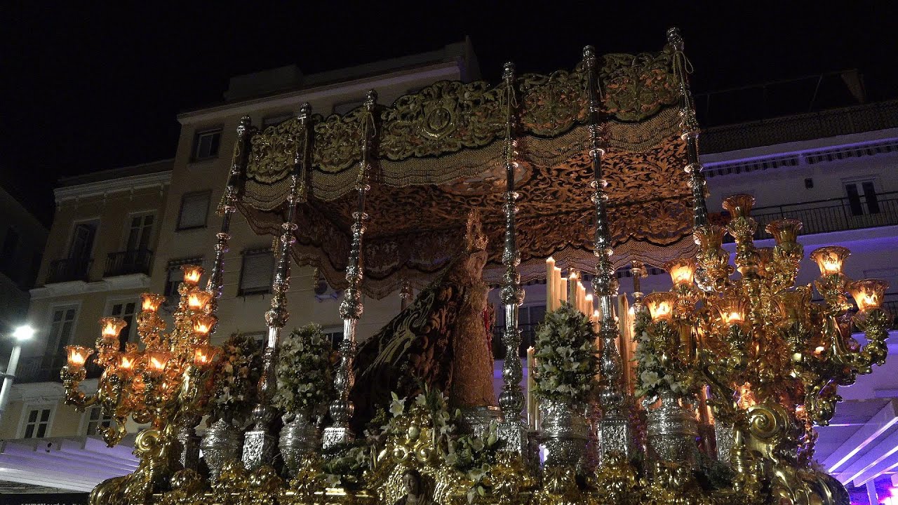 VIRGEN DE LA ESPERANZA MALAGA 2025 P.ENRIQUE G.HERRERA, M.CARBONERO, G.DE CASTRO Y ATARAZANAS 4K