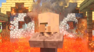 LAVA BUCKET vs MINECRAFT VILLAGE in TEARDOWN