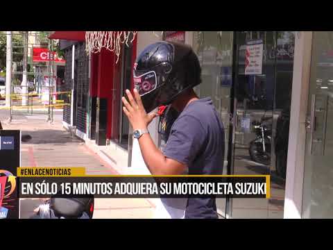 Adquiera en sólo 15 minutos su motocicleta en Suzuki