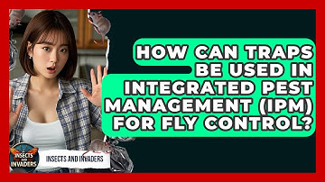 How Can Traps Be Used In Integrated Pest Management (IPM) For Fly Control? - Insects and Invaders