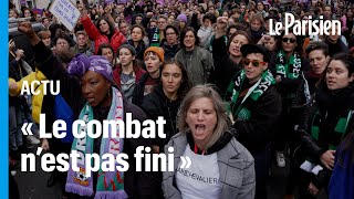 Paris: des milliers de manifestants dénoncent l'impunité face aux violences sexistes et sexuelles