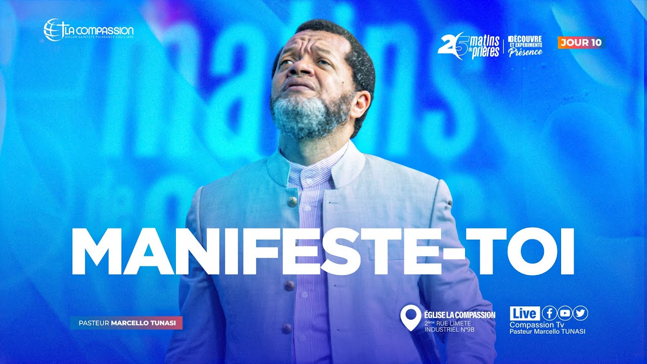 MANIFESTE-TOI • PAST MARCELLO TUNASI • 25 MATINS DE PRIÈRES - 10||08||25