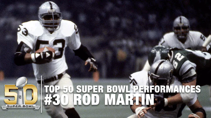 #30: Rod Martin Super Bowl XV Highlights | Top 50 ...