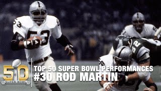 Oakland raiders linebacker rod martin records a super bowl-record
three interceptions in 27-10 win over the philadelphia eagles.
subscribe to nfl: http://j...