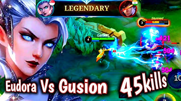 Mlbb eudora : When mad Gusion Challenge Wrong eudora in Classic - eudora vs Gusion