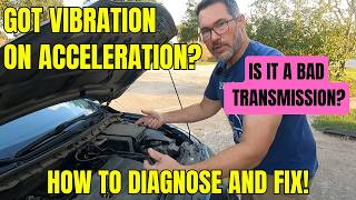 How to diagnose and fix a vibration while accelerating on any car (and mazda 3 cv axle replacement)