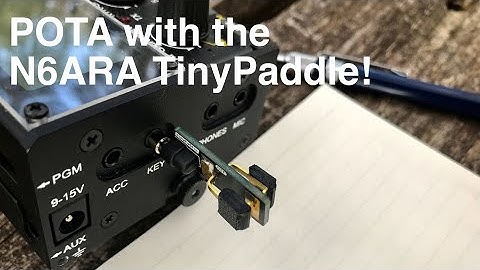 POTA Field Report: Activating South Mountains with the N6ARA TinyPaddle!