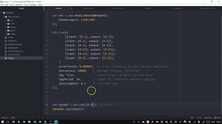 Test af Brain.js