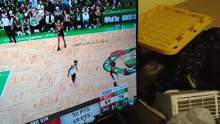 John Collins with the turnover | Hawks vs Celtics