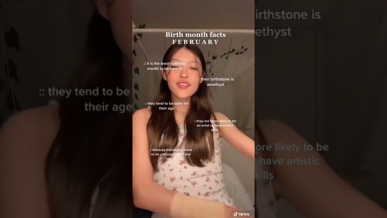 __Birth month facts- FEBRUARY💌