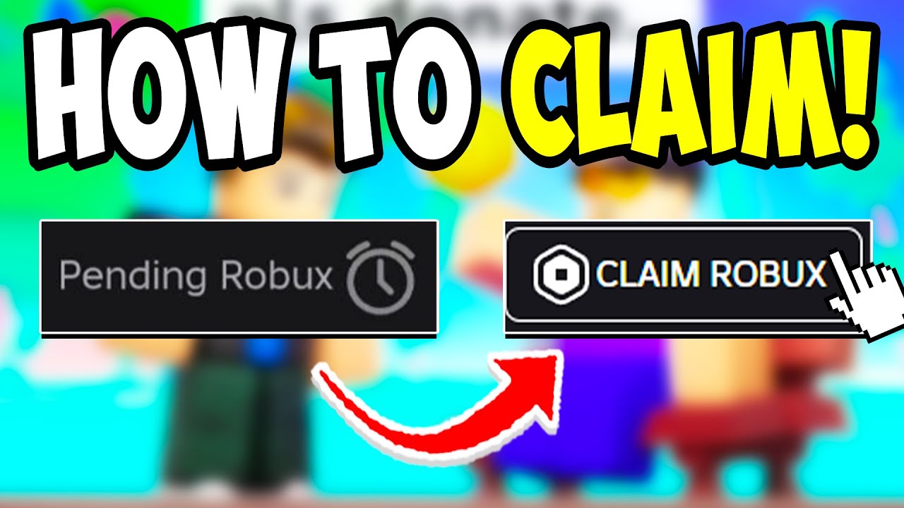 How To CLAIM Pending Robux FAST in Pls Donate! - How To Claim Pending ...