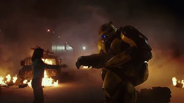 Bumblebee 2018 Bumblebee Vs Dropkick Full Last Fight  ( Part 1) 1080p HD