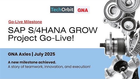 GNA Axles S4HANA Public Cloud