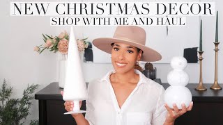 *NEW* CHRISTMAS DECOR HAUL AND SHOP WITH ME 2022 | CRATE &amp; BARREL, CB2 AND THELIFESTYLEDCO