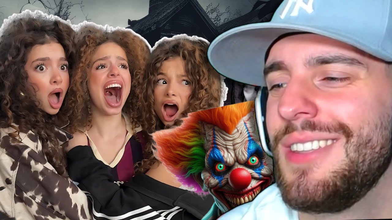 The Kalogeras Sisters Go To A HAUNTED HOUSE!!