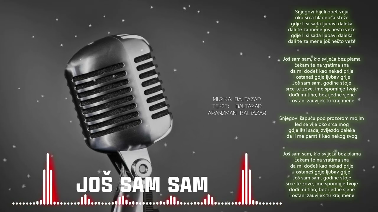 Baltazar-Još sam sam (Official Audio 2026)