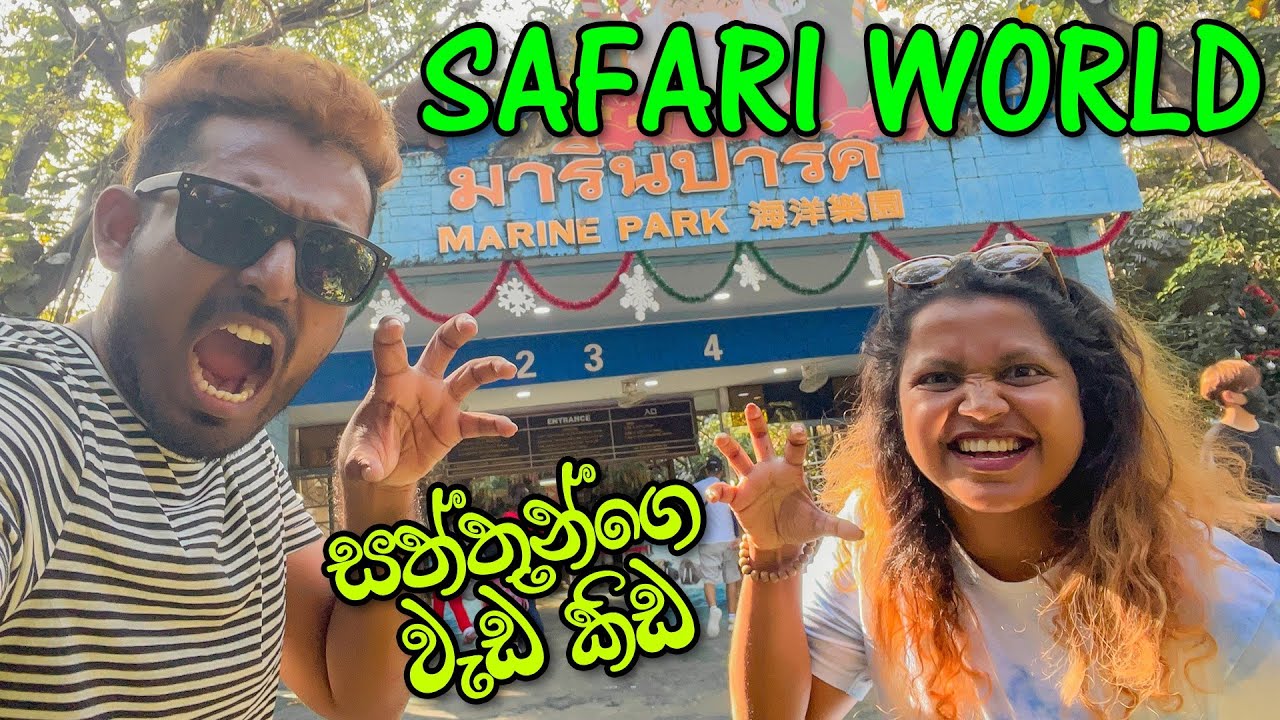 VLOG 173 - පුදුම හිතෙන සත්තු | Safari World