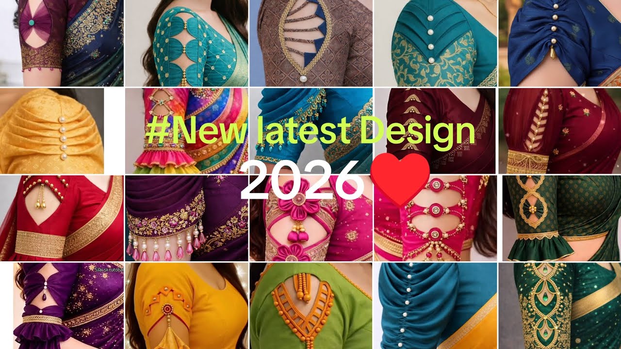 👉Popular blouse sleeves design👌/new model baju ke sleeves design/aasteen design/bahi design 
