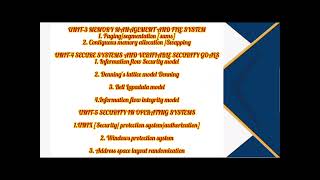 CB3402 Operating system and security important questions in tamil||Anna university regulation 2021.