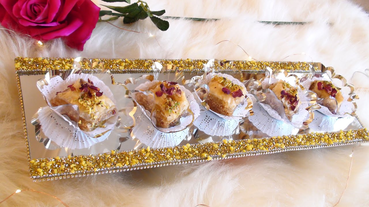 صينية العيد والحلويات - زيني بيها طاولتك 2019 DIY