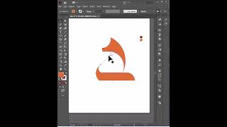 HOW TO MAKE Beautiful FOX  logo  for beginners IN MINUTS