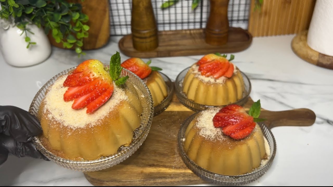 حلكريم كارميل ب  بدون فرن بدون بيض ب القهوه ب طريقة جدا سهله وجدا لذيذه