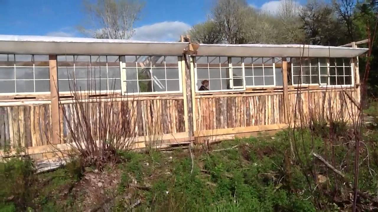Off Grid Living - Greenhouse Exterior - YouTube