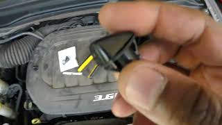 Chrysler Town & Country Windshield Sprayer Nozzle Fix (2008 - 2018)