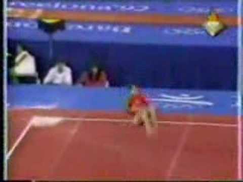 Chinese Gymnast Opens Her Floor Routine With A Now Banned Tumbling Pass ...