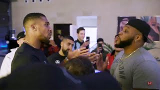 MUST SEE! FULL VIDEO OF ANTHONY JOSHUA & JARRELL MILLER HOTEL LOBBY ALTERCATION