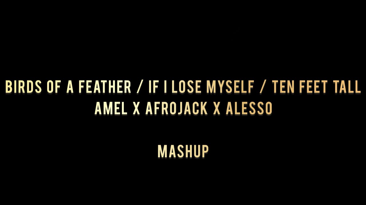 Amél x Alesso x Afrojack - Birds Of A Feather x If I Lose Myself x Ten Feet Tall