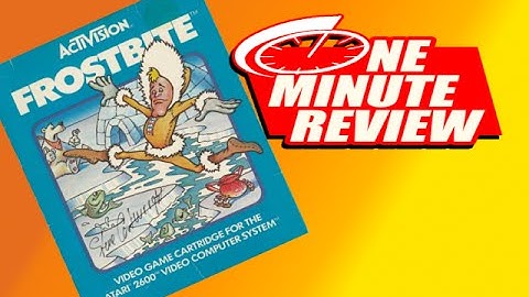 Frostbite - Atari 2600/VCS - One minute review