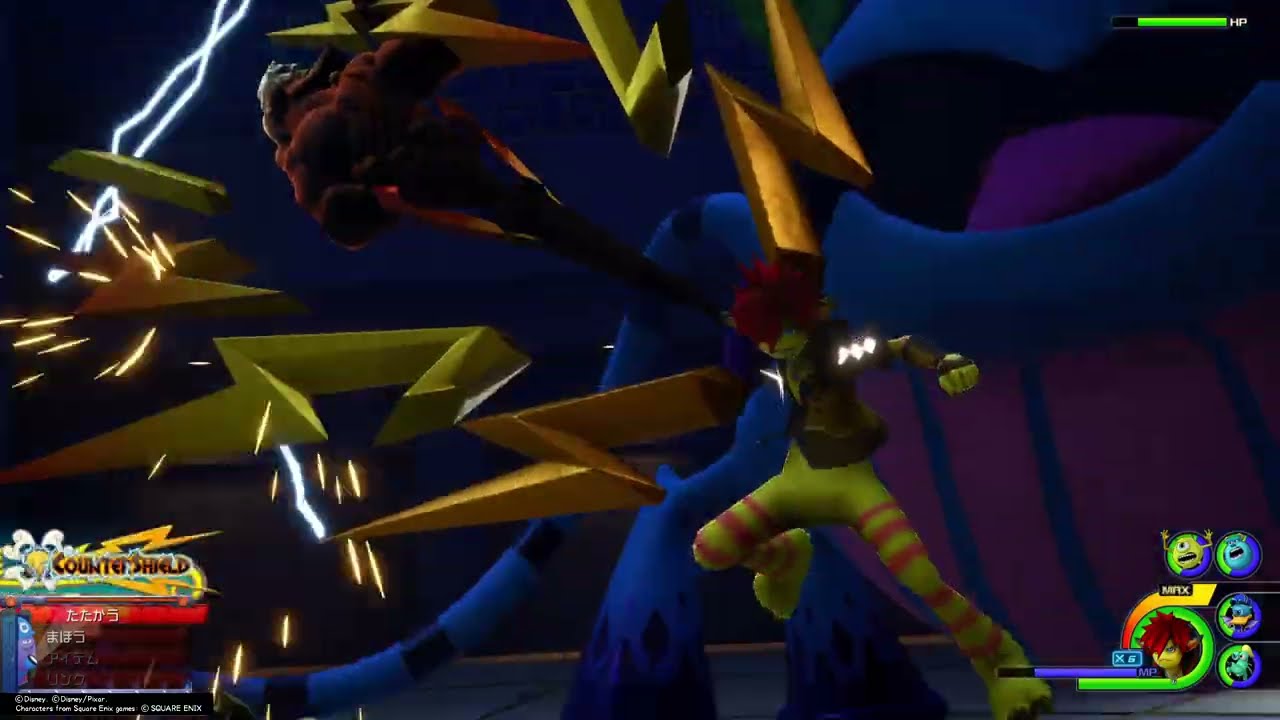 アンヴァース戦・kh3