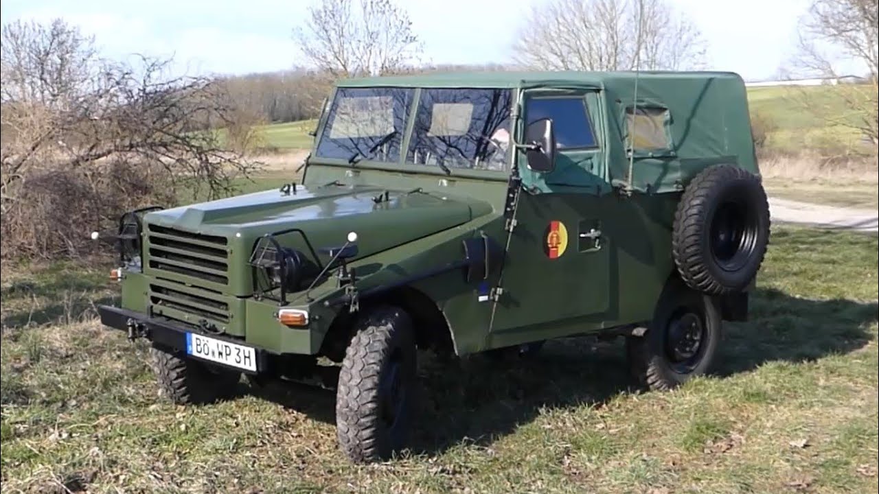 Geländewagen IFA P 3- Oldtimer der NVA - YouTube